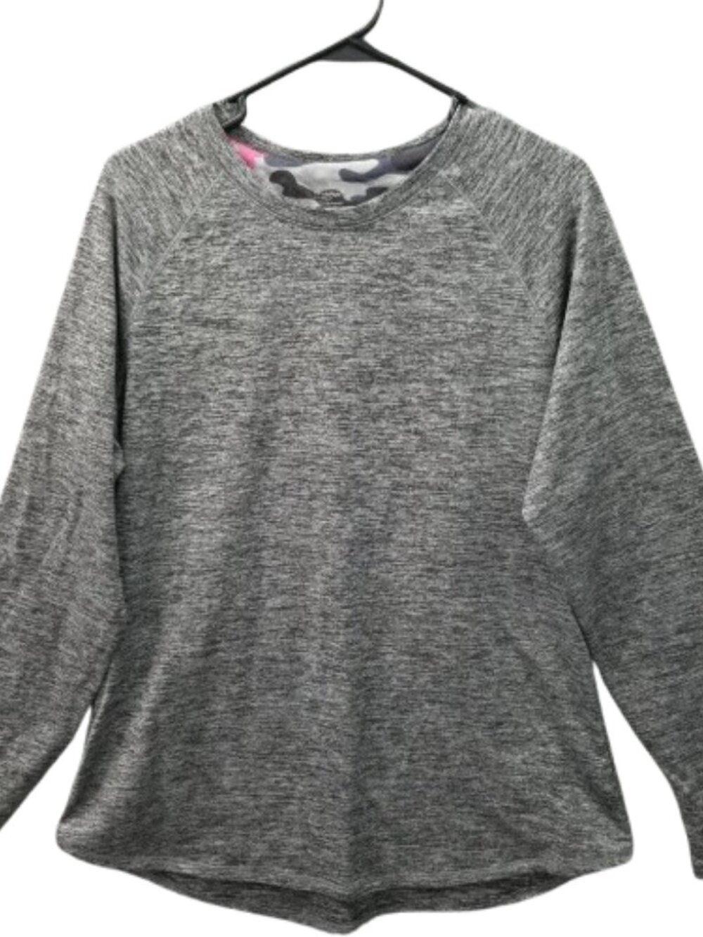 Climate Right Gray Long Sleeve T Shirt Womens XL